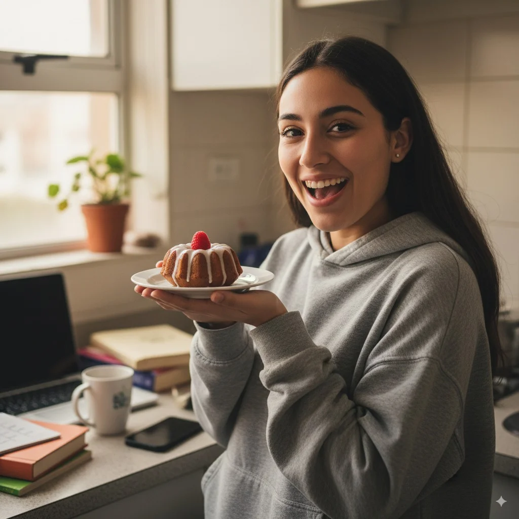 Testimonio estudiante universitaria Colombia mini cakes aprendizaje
