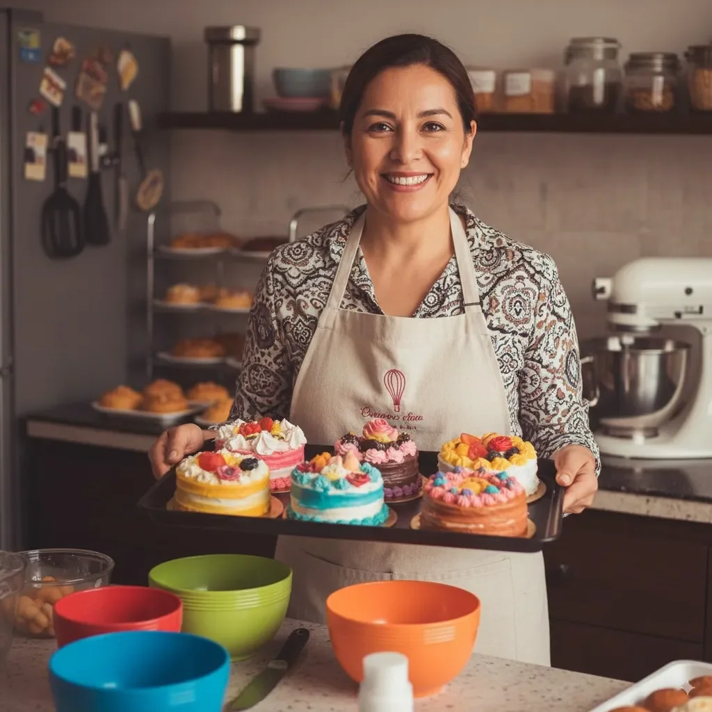 Testimonio mamá emprendedora México mini cakes negocio casero